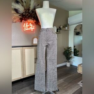 Love Fire Animal Print Bootcut Jeans size 5 size